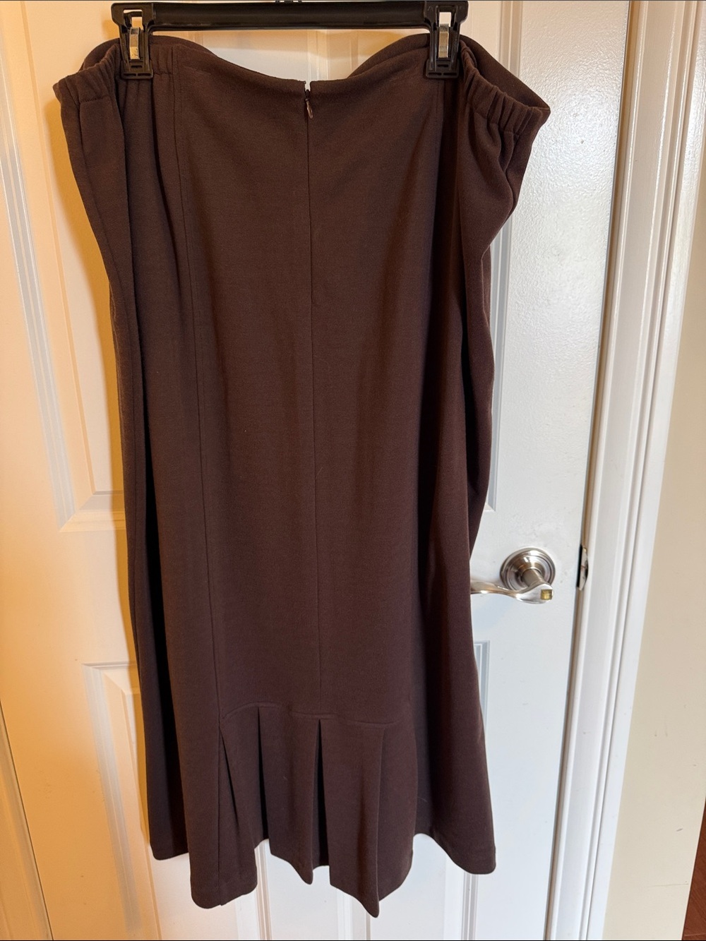 Cato Dark Brown Two-Piece Skirt Set - Picture 7 of 11
